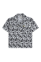 Boys' Tropical Monochrome Resort Shirt