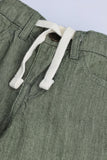 Boys' OLIVE Denim Cargo