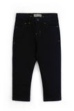 Boy's Neon-Stitch Midnight Denim