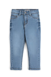 Boys' Stone Wash Straight Fit Jeans