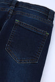 Boys' Classic Dark Wash Denim Jeans