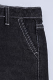 Boys Denim Black Tint Shorts