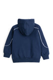 Athletic Piped Pullover Hoodie