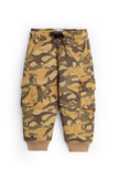 Camouflage Fleece Cargo Jogger