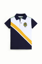 Boys' Color-Block Racing Polo