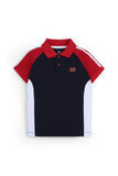 Boy's Sporty Color-Block Polo