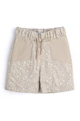 Boys' Playful Illustrated Jersy Shorts