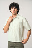 MEN CROPPED FIT SHIRT