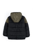 Color Block Puffer Jacket