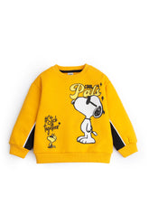 Yellow 'Cool Pals' Snoopy Sweatshirt