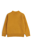 Mustard Smiley Face Sweater