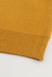 Mustard Smiley Face Sweater