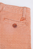 Boys Orange Printed Short