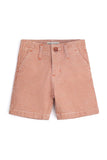 Boys Orange Printed Short