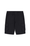 Boys’ Black Cargo Shorts