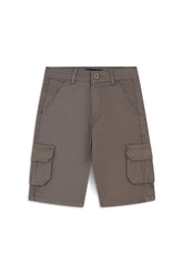 Boys’ Steal Grey Cargo Shorts