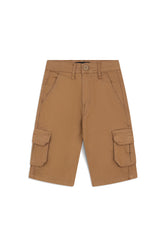 Boys’ Camel Cargo Shorts