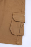 Boys’ Camel Cargo Shorts