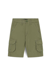 Boys’ Green Cargo Shorts