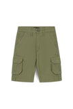 Boys’ Green Cargo Shorts