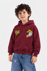 BOXY FIT GRAPHIC HOODIE