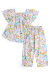 Girls' Multi-Floral Butterfly Set