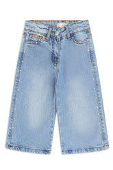 GIRLS EMBELLISHED DENIM