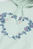 Floral Heart Hoodie
