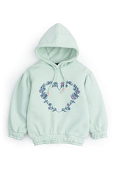 Floral Heart Hoodie