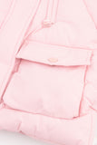 Baby Pink Quilted Puffer Jacket
