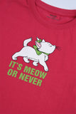 Girls’ Flutter-Sleeve Graphic Tee