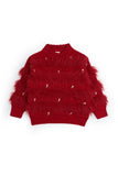 Faux Fur & Pearl Cord Set