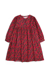 Girls’ Vibrant Raspberry Frock