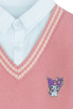 V-Neck Character Sweater