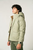 The Sage Green Puffer Jacket