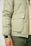 The Sage Green Puffer Jacket