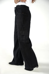 Women's Wide-Leg Cargo