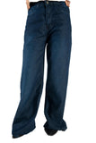 Women's Wide-Leg Azure Denim
