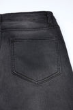 Ladies’ Shadow-Wash Wide Leg Denim