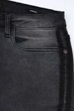 Ladies’ Shadow-Wash Wide Leg Denim