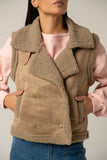 Cropped High-Collar Puffer Jacket