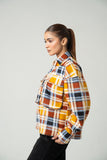 Cozy Cabin Plaid Polar Fleece Shacket