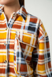 Cozy Cabin Plaid Polar Fleece Shacket