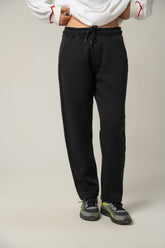 Essential Black Fleece Trouser
