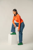 Vibrant Polo Long Sleeve Tee