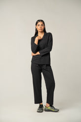 Black Comfort Night Suit