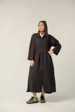 The Textured Black Dress