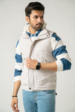 Stone Structured Puffer Jacket