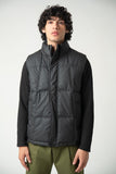 Black Sleeveless Puffer Jacket