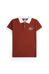Men's Contrast Trim Polo Shirt